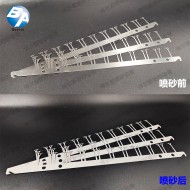 精密五金件喷砂