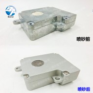 金属盒喷砂 