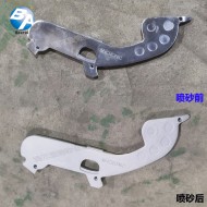 五金压铸件喷砂 