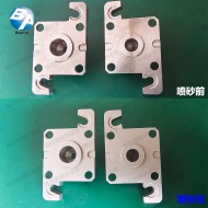 精密五金件喷砂 
