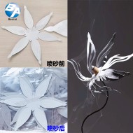 铝花喷砂 