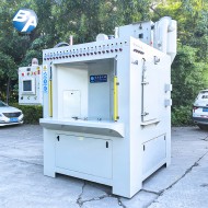 全自动回转转盘式喷砂机 