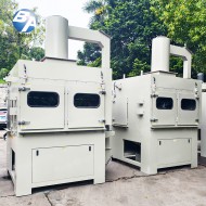 全自动回转转盘式喷砂机 