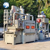 输送式自动喷砂机 