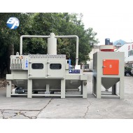 旋风输送式喷砂机配干式集尘机