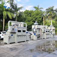 防爆提升输送式喷砂机