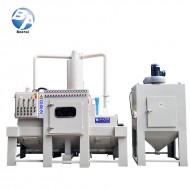 防爆输送式喷砂机