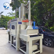 防爆旋风输送式喷砂机