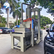 防爆旋风输送式喷砂机