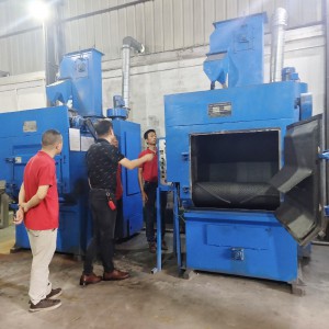 客户案例——履带式抛丸机