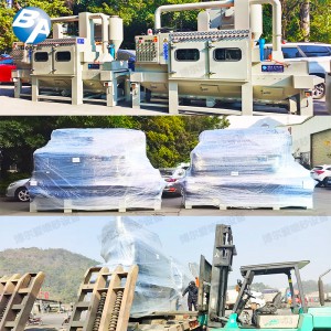 客户案例——提升输送式喷砂机