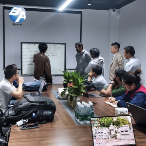 印度客户上门验收